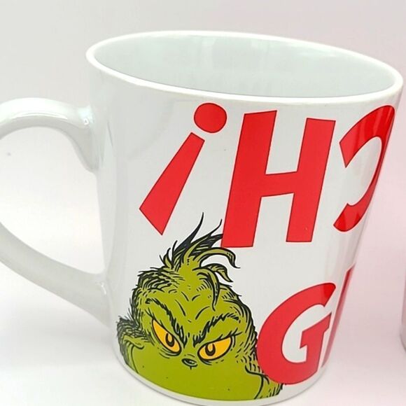 The Grinch Holiday Coffee Mugs (Set of 2) - Picture 4 of 8